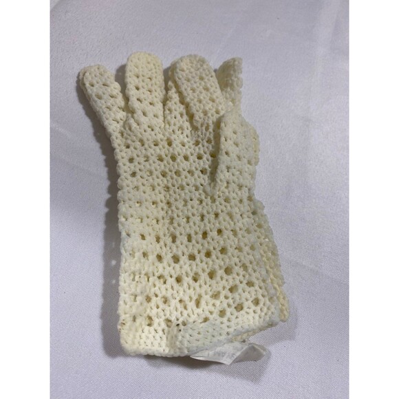 Set of 3 Vintage Metallic gold evening clutch+ large coin purse + gloves - Picture 9 of 12